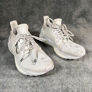 Size 5 - adidas Pharrell x Solar Hu Glide PRD Cream White
